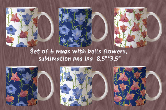 Exploring Mugs with Bell Flowers Sublimation: A Stylish and Versatile Choice