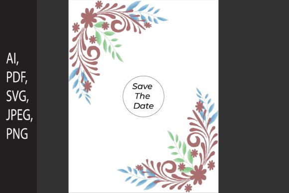 Exploring the Versatility of Watercolor Leaf and Flower SVG Cut Files