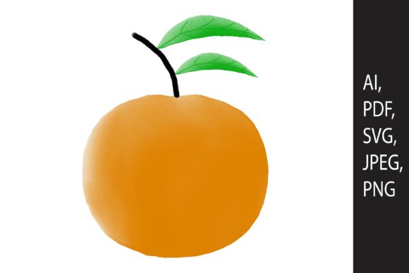 Watercolor Apple Design for SVG Cut File